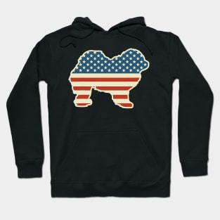 Chow Chow American Flag 4Th Of July Hoodie